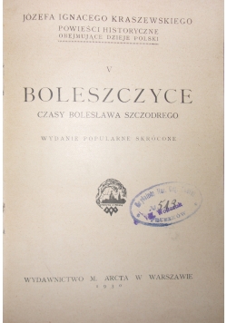 Boleszczyce ,1930r.