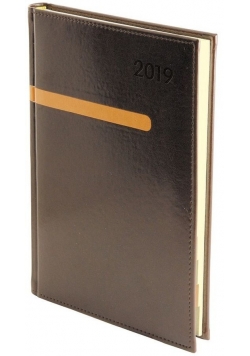 Kalendarz 2019 A4 dzienny przeszywany z registrami OSCAR