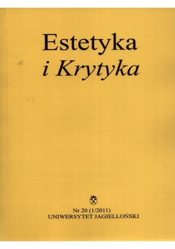 Estetyka i Krytyka, nr 20