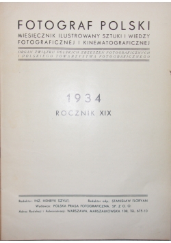 Fotograf polski , 1934 r.