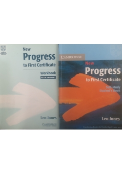 New Progress to First Certificate zestaw 2 książek