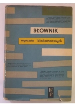 Słownik wyrazów bliskoznacznych