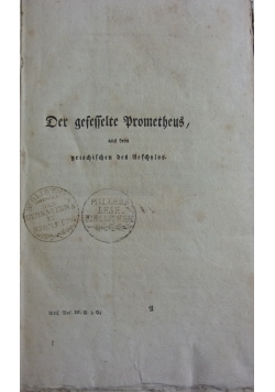 Der gefeffelte Prometheus