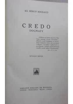 Credo Dogmaty 1932r.