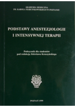 Podstawy anestezjologii i intensywnej terapii