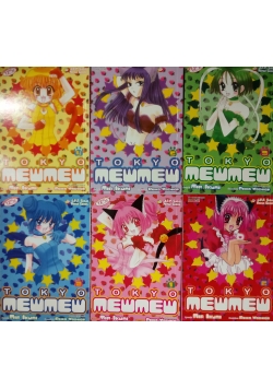 Tokyo Mewmew  ,zestaw 6 książek