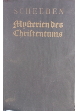 Die Mysterien des Christentums,1931 r.