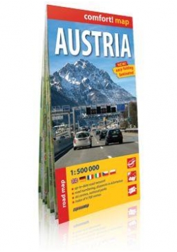 Comfort!map Austria, 1:500 000 mapa