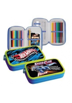 Piórnik z wyposażeniem 2zam Hot Wheels