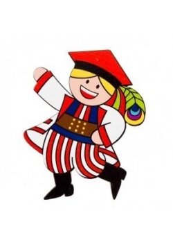 Magnes drewniany - Krakowiak FOLKSTAR