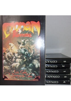 Conan ,zestaw 6 książek