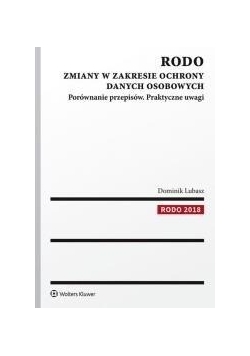 RODO. Zmiany w zakresie ochrony danych osobowych