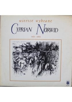 Wiersze wybrane Cyprian Norwid 1821 1883 Płyta winylowa
