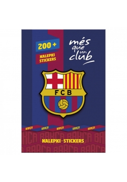 Zestaw nalepek w teczce 200 FC Barcelona DERFORM