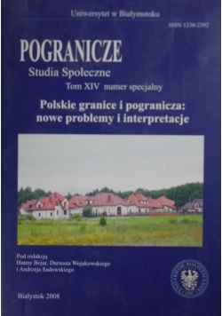 Pogranicze Studia Społeczne, tom XIV