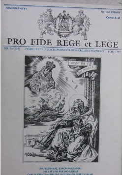 Pro Fide Rege et Lege 3/4 ( 29 )