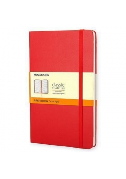 Notes Classic 13x21 tw. linia- czerwony MOLESKINE