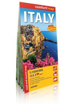 Comfort!map Italy (Włochy) 1:1050 000 mapa