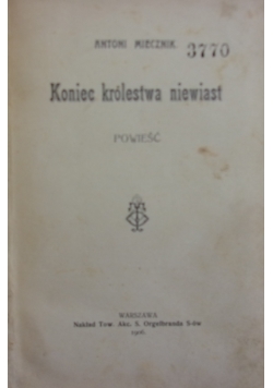 Koniec królestwa niewiast 1906 r.