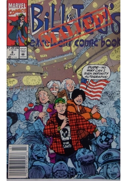 Bill & Ted's Excellent comic book Malled