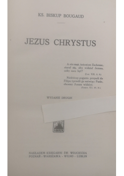Jezus  Chrystus, 1927 r.