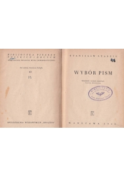 Wybór pism, 1948 r.