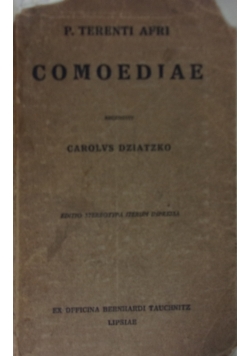 Comoediae,1913r.