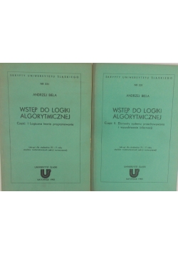 Wstęp do logiki algorytmicznej część 1 i 2