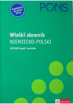Pons Wielki słownik niemiecko  polski