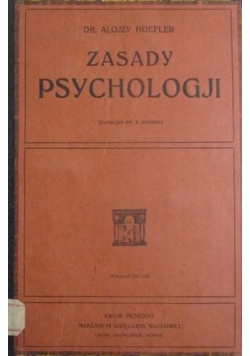Zasady psychologji