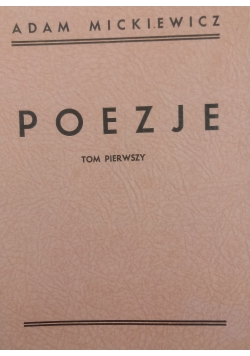 Poezje , Tom I, 1945 r.