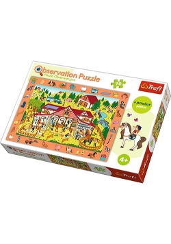 Puzzle 70 "Obserwacyjne" Odwiedzamy sta koni TREFL