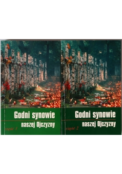 Godni synowie naszej ojczyzny, część 1 i 2. Zestaw dwóch książek