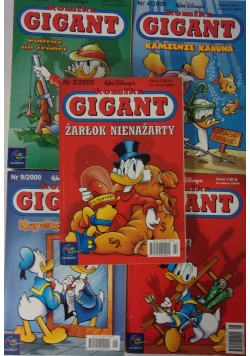 Komiks gigant. Zestaw 5 książek