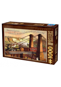 Puzzle 1000 Stare plakaty, Wodospad Niagara
