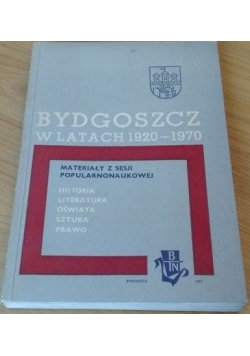 Bydgoszcz w latach 1920-1970