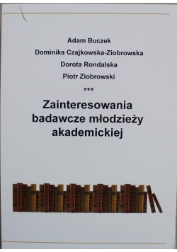 Zainteresowania badawcze młodzieży akademickiej