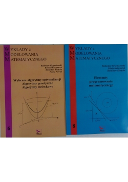 Wykłady z modelowania matematycznego, nr 6 i 8
