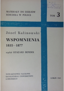 Wspomnienia 1835 - 1877