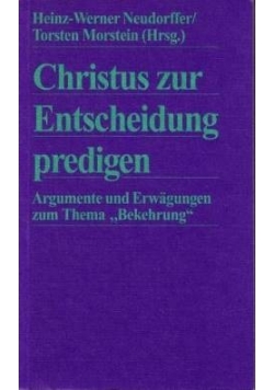 Christus zur Entscheidung predigen 1994