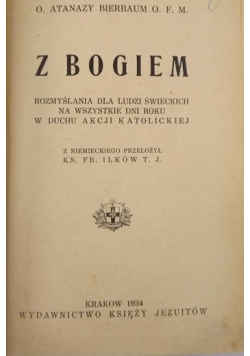 Z Bogiem, 1934r.