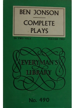 Complete plays. Eveyman's library