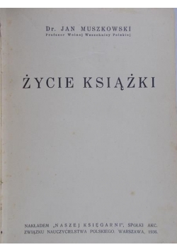 Życie książki, 1936 r.