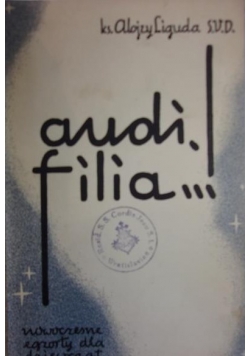 Audi,Filia...! ,1931r.