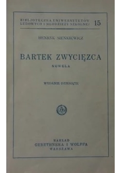 Bartek Zwycięsca 1931r