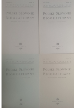 Polski Słownik Biograficzny ,zestaw 4 książek