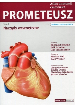 Prometeusz Atlas anatomii człowieka Tom 2 Narządy wewnętrzne, nowy