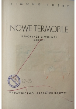 Nowe Termopile 1949 r.