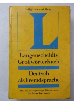 Langenscheidts Großwörterbuch