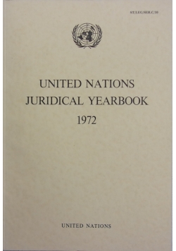 United nations juridical yearbook 1972